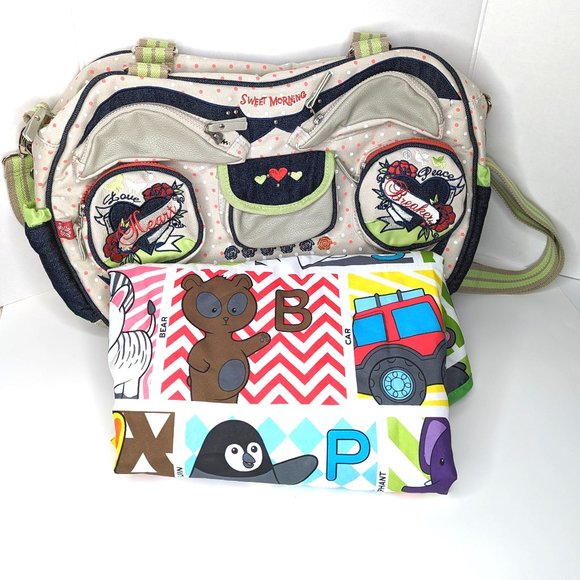 Sweet Mornings (Germany) Other - NWOT - Designer Diaper Bag - "Sweet Mornings" - Nappy Bag (XL-100% Canvas)